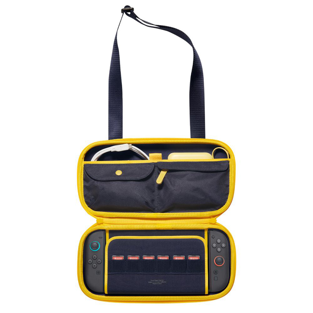 Borsa Protettiva Spigen Nano Pop Pro per Console Nintendo Switch 2, Blu Navy AGP09565