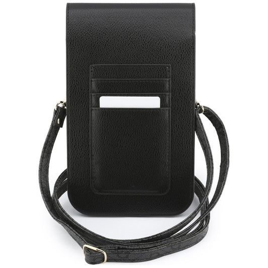 Borsa Universale per Telefono, Guess, 4G Grained Classic Logo, Nera