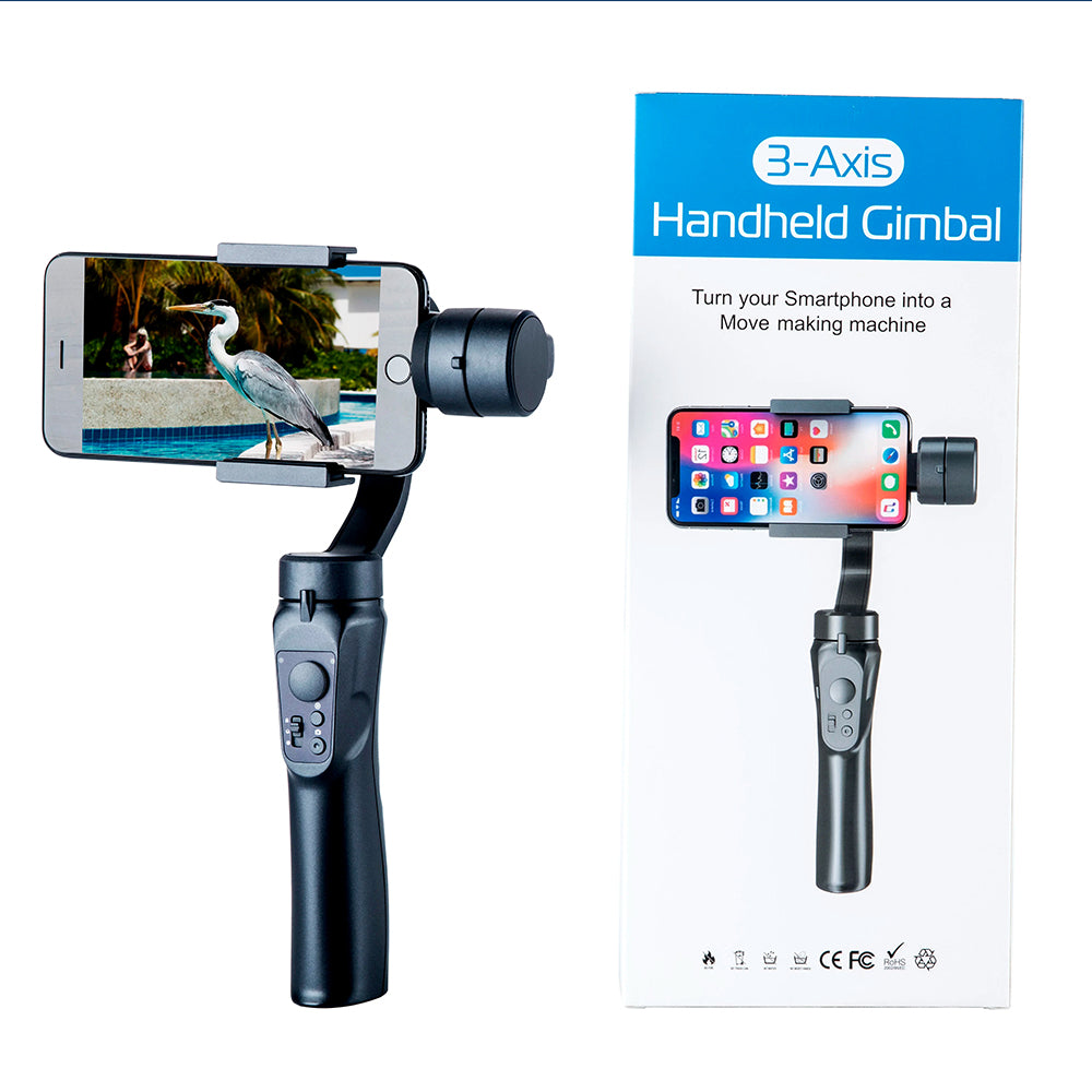 Gimbal Stabilizzatore Techsuit H4, Nero