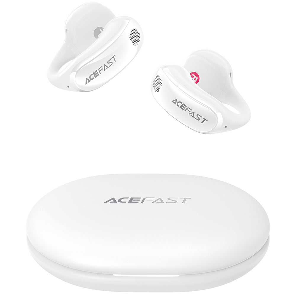 Auricolari Bluetooth Acefast Aceclip Pro, TWS, Bianco