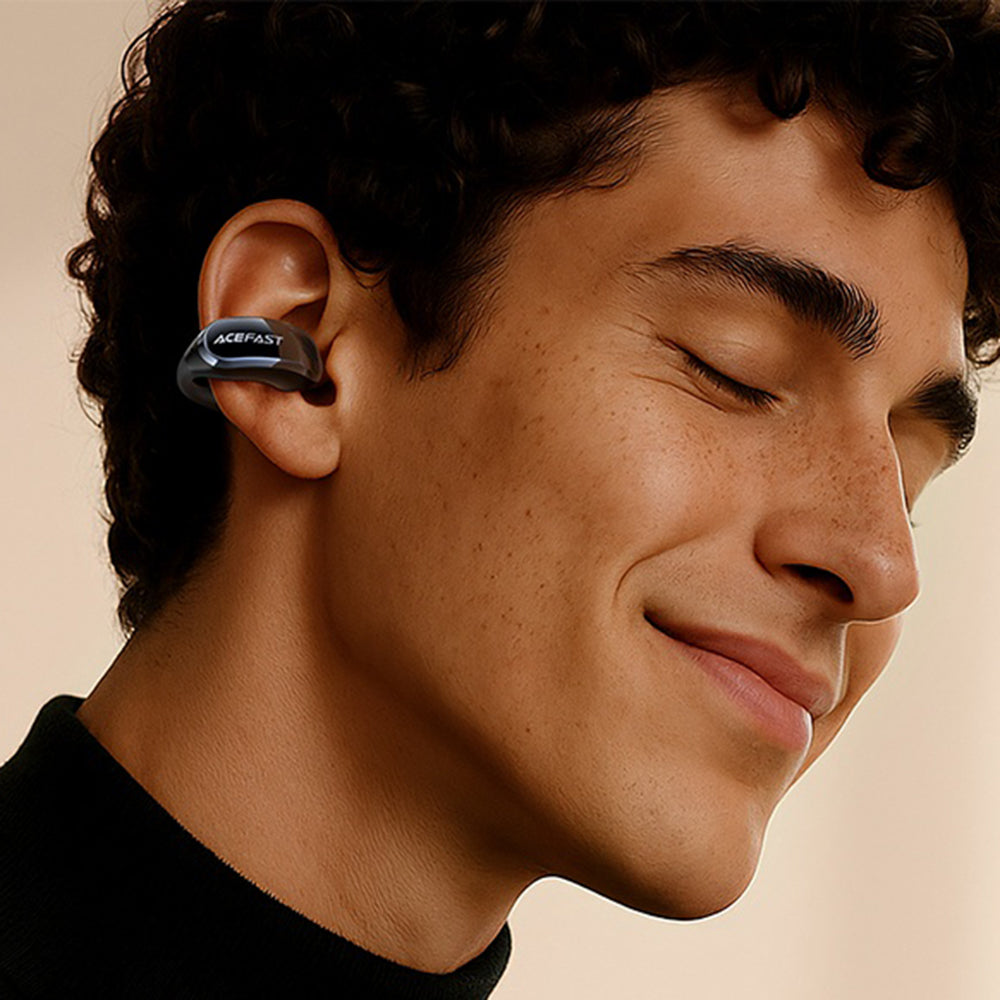 Auricolari Bluetooth Acefast Aceclip Pro, TWS, Bianco