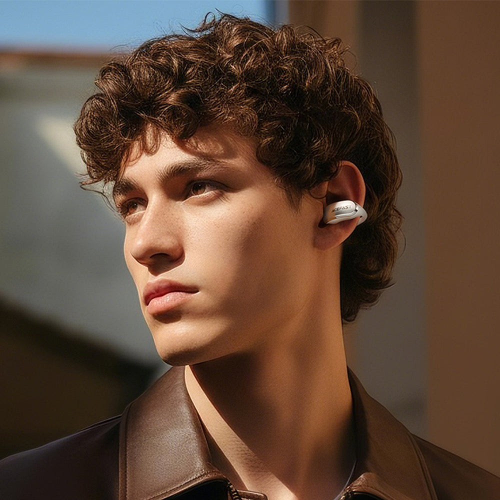 Auricolari Bluetooth Acefast Aceclip Pro, TWS, Bianco