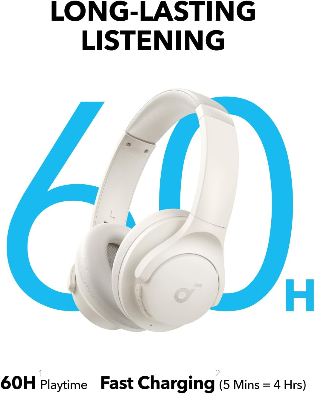 Handsfree Bluetooth Anker Soundcore Q11i, MultiPoint, A2DP, Bianco A3005G21