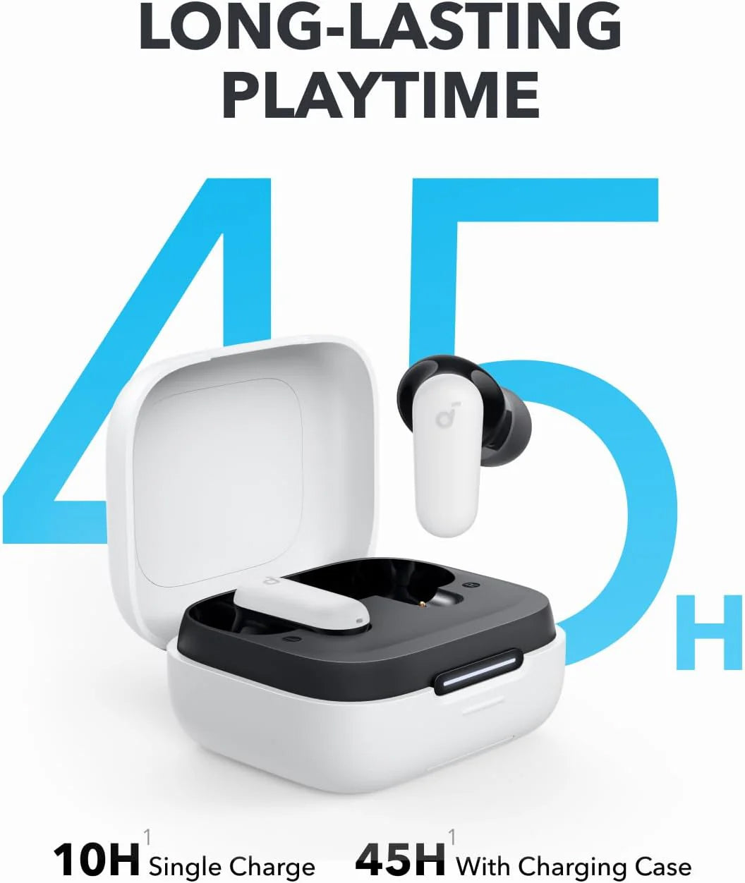 Handsfree Bluetooth Anker SoundCore P30i, TWS, ANC, Bianco A3959321