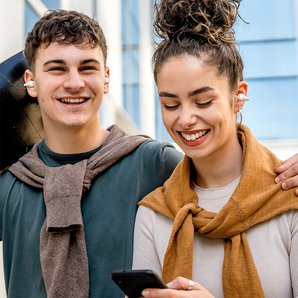 Auricolare Bluetooth Baseus Bass 15 Clip, TWS, Bianco A00079500223-00