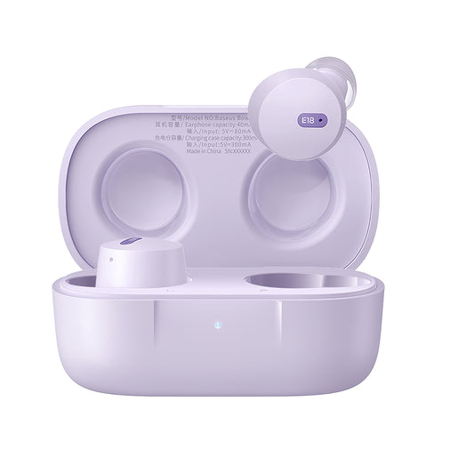 Baseus Bluetooth a mani libere Bowie E18, TWS, Mov A00023800533-00