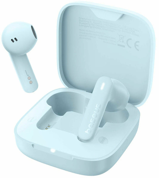 Auricolare Bluetooth Baseus Bowie E16, TWS, Blu A00061900313-01