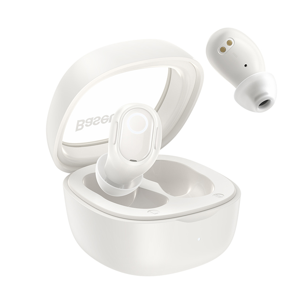 Auricolari Bluetooth Baseus Bowie WM02, TWS, Bianco, Ricondizionato NGTW370202
