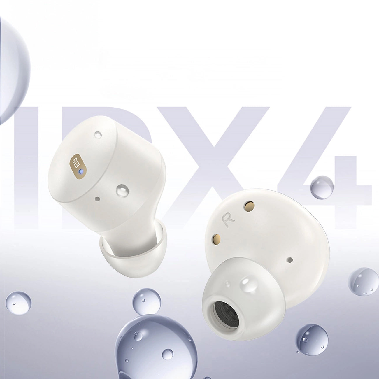 Auricolari Bluetooth Baseus Bowie E18, TWS, Bianco A00023800223-00