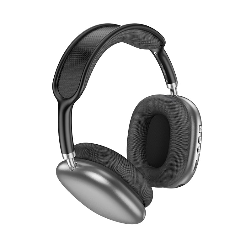Auricolare Bluetooth Borofone BO22 Elegant, A2DP, Grigio