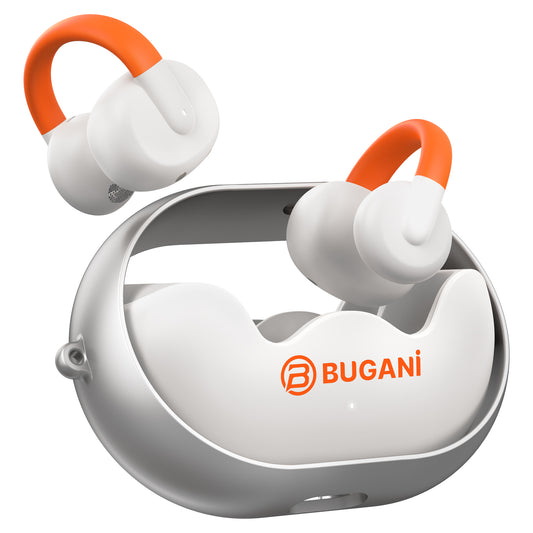 Auricolare Bluetooth Bugani Clip B21, TWS, Bianco