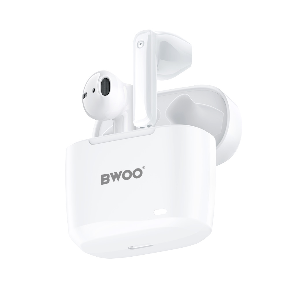 Auricolari Bluetooth BWOO BW94, TWS, Bianco