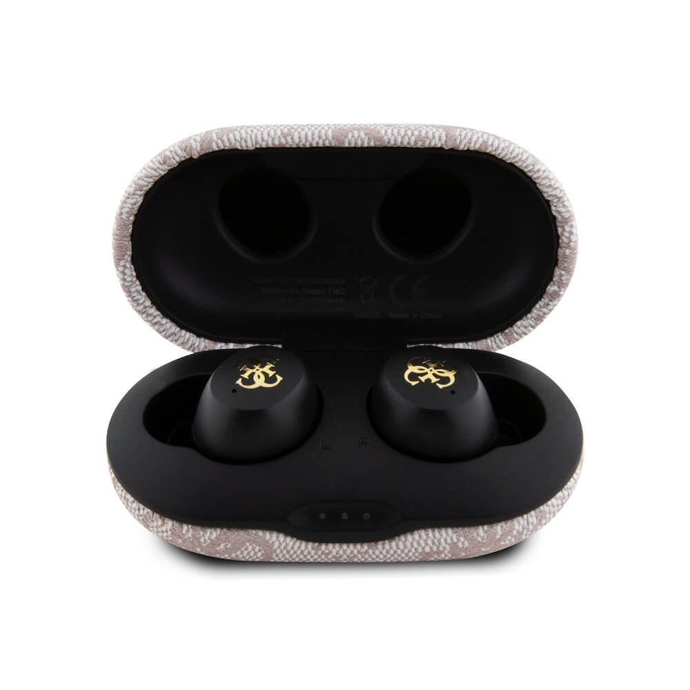 Auricolari Bluetooth Guess 4G Metal, TWS, Rosa
