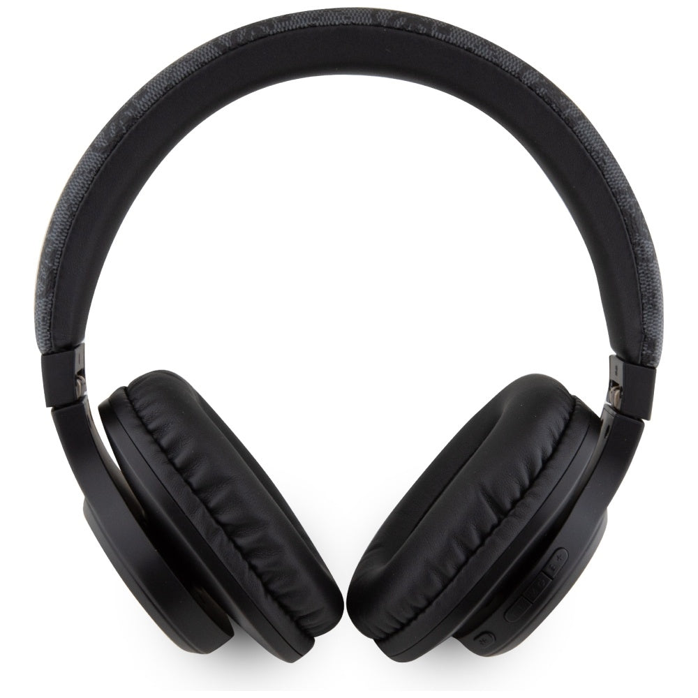 Auricolare Bluetooth Guess 4G Tone on Tone Script Logo, A2DP, Nero