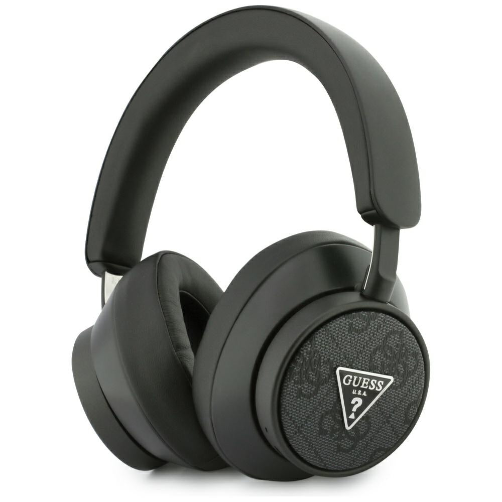 Auricolare Bluetooth Guess 4G con logo triangolare, A2DP, Nero