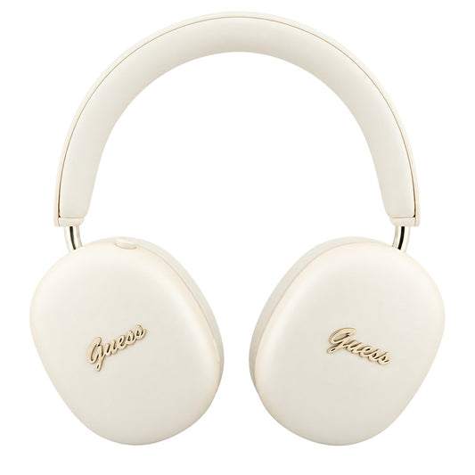 Auricolari Bluetooth Guess Metal Script Logo, A2DP, Beige