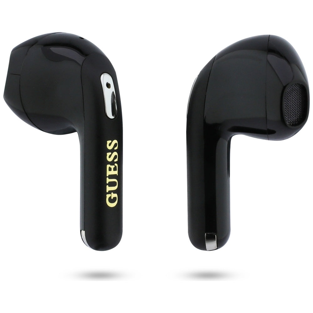 Auricolari Bluetooth Guess Script Print, TWS, Nero