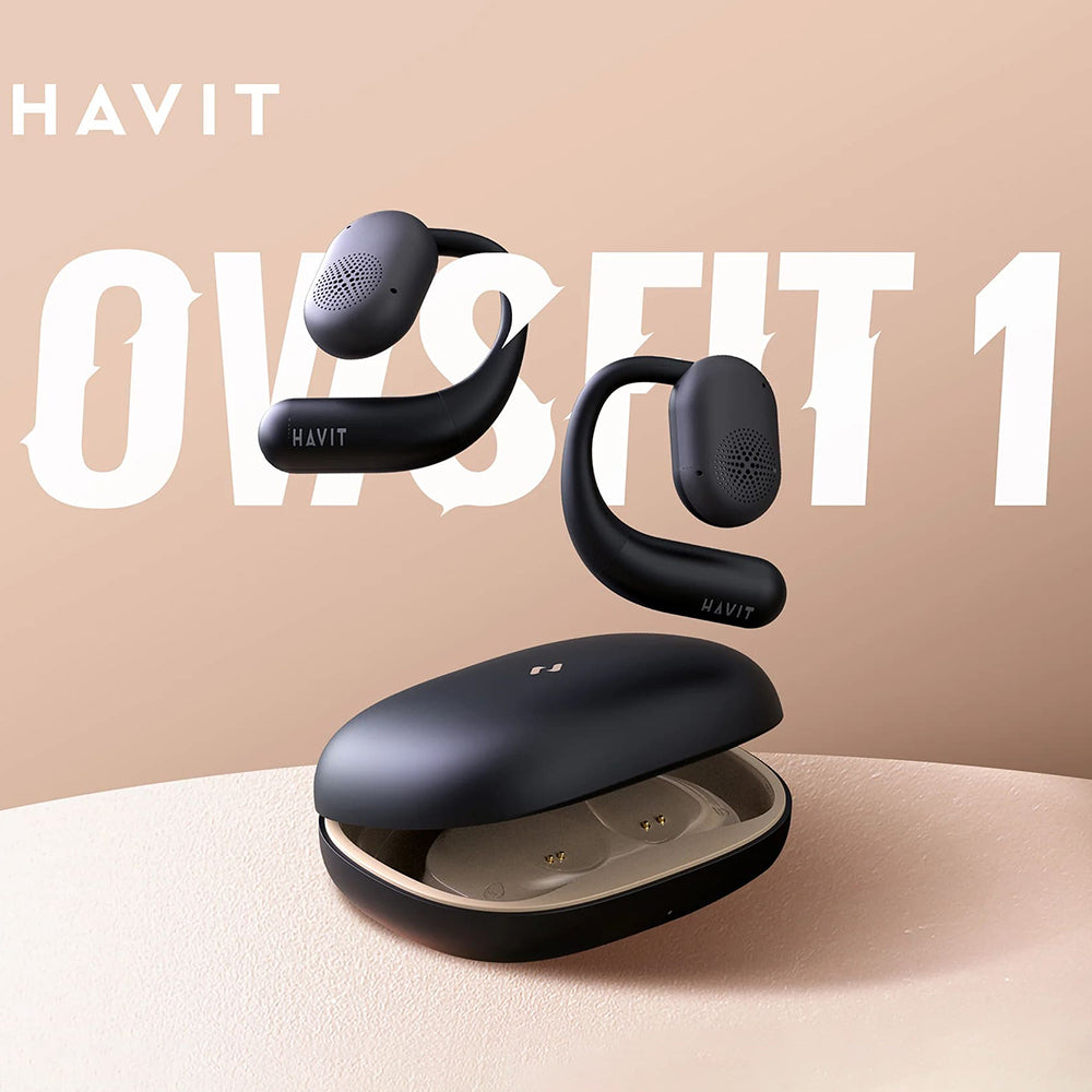 Handsfree Bluetooth HAVIT OWS914, TWS, Beige