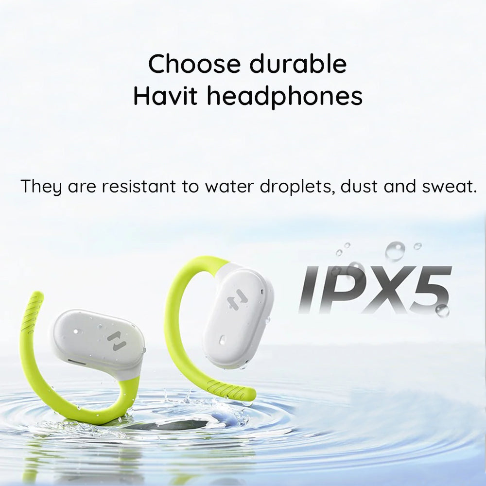 Auricolare Bluetooth HAVIT OWS915, TWS, Grigio