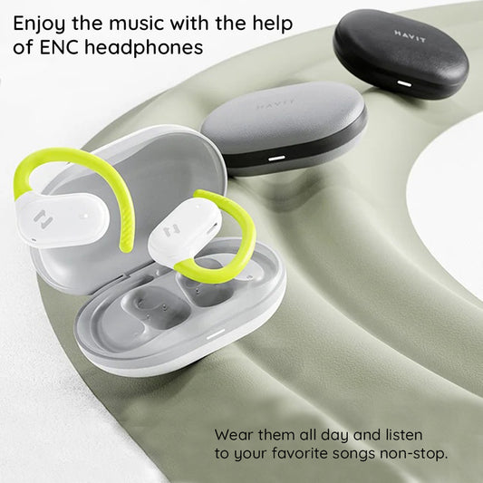 Auricolari Bluetooth HAVIT OWS915, TWS, Nero