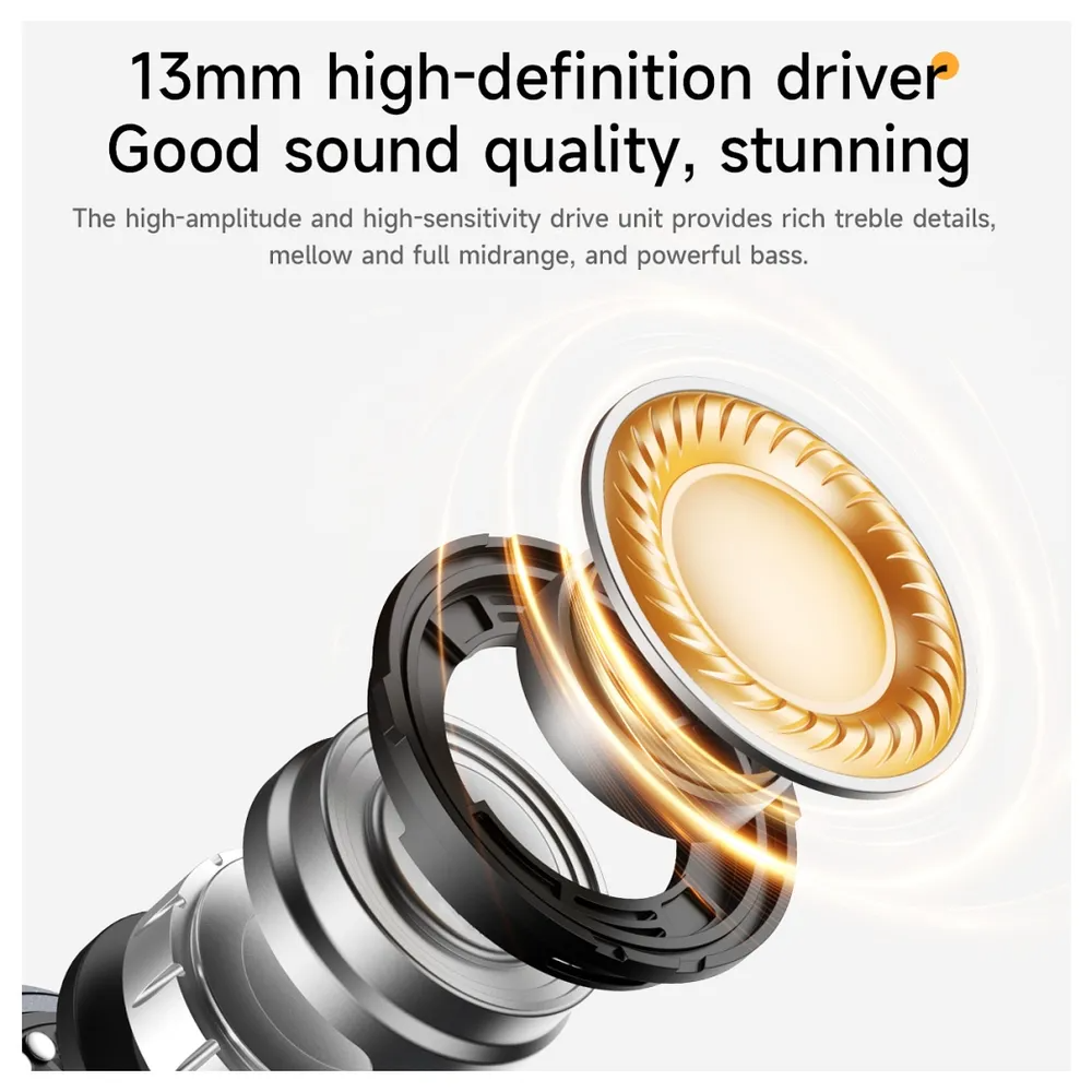 Auricolare Bluetooth HOCO EA8, TWS, Bianco