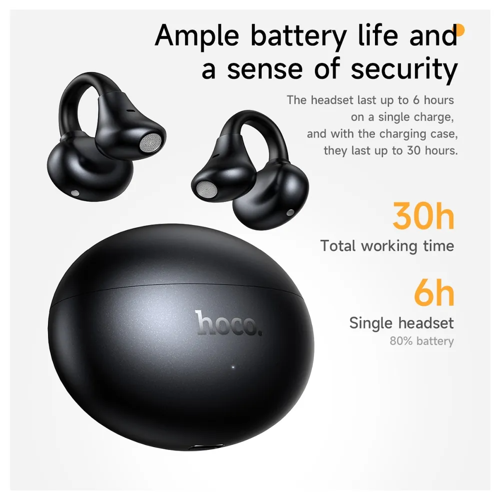 Auricolare Bluetooth HOCO EA8, TWS, Bianco