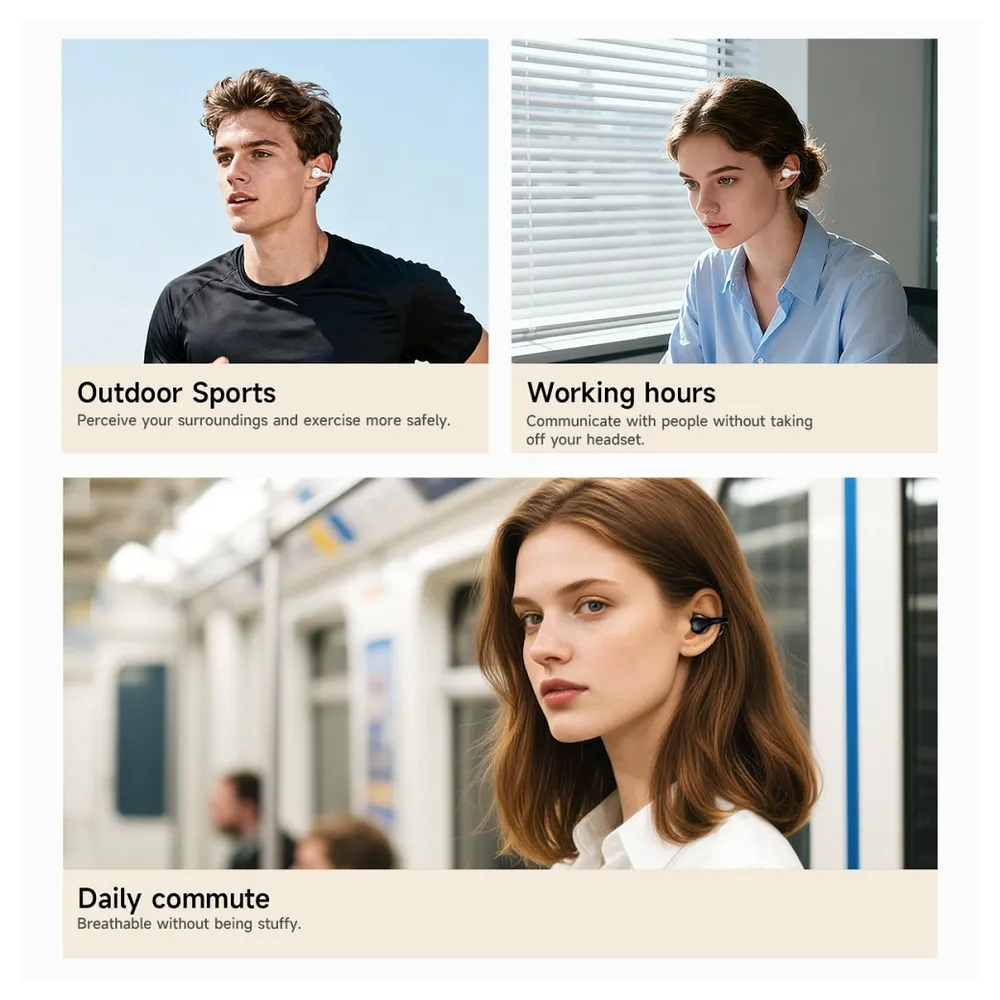 Auricolare Bluetooth HOCO EA8, TWS, Bianco