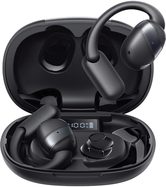 Auricolare Bluetooth Joyroom Open Ear JR-OE4, TWS, Nero