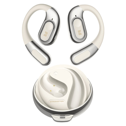 Auricolare Bluetooth Monster AC330 AI Translation, TWS, Bianco