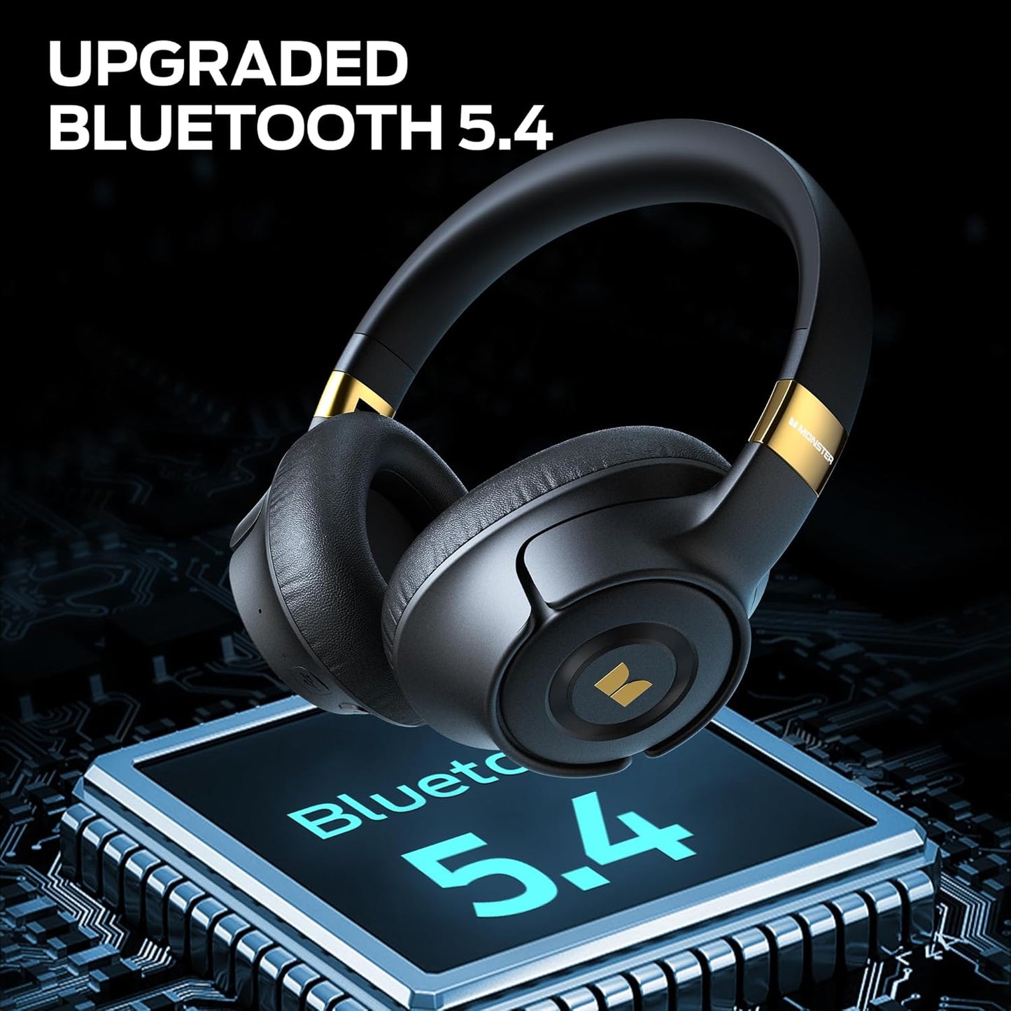 Handsfree Bluetooth Monster Persona SE, A2DP, ANC, Nero