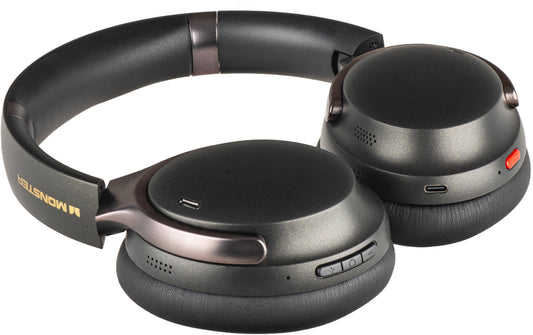Handsfree Bluetooth Monster QuiteFit V3, MultiPoint, A2DP, ANC, Nero