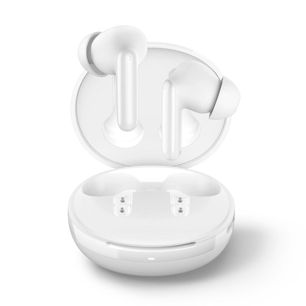 Handsfree Bluetooth Spigen SA2400, TWS, ANC, Bianco ASD07962