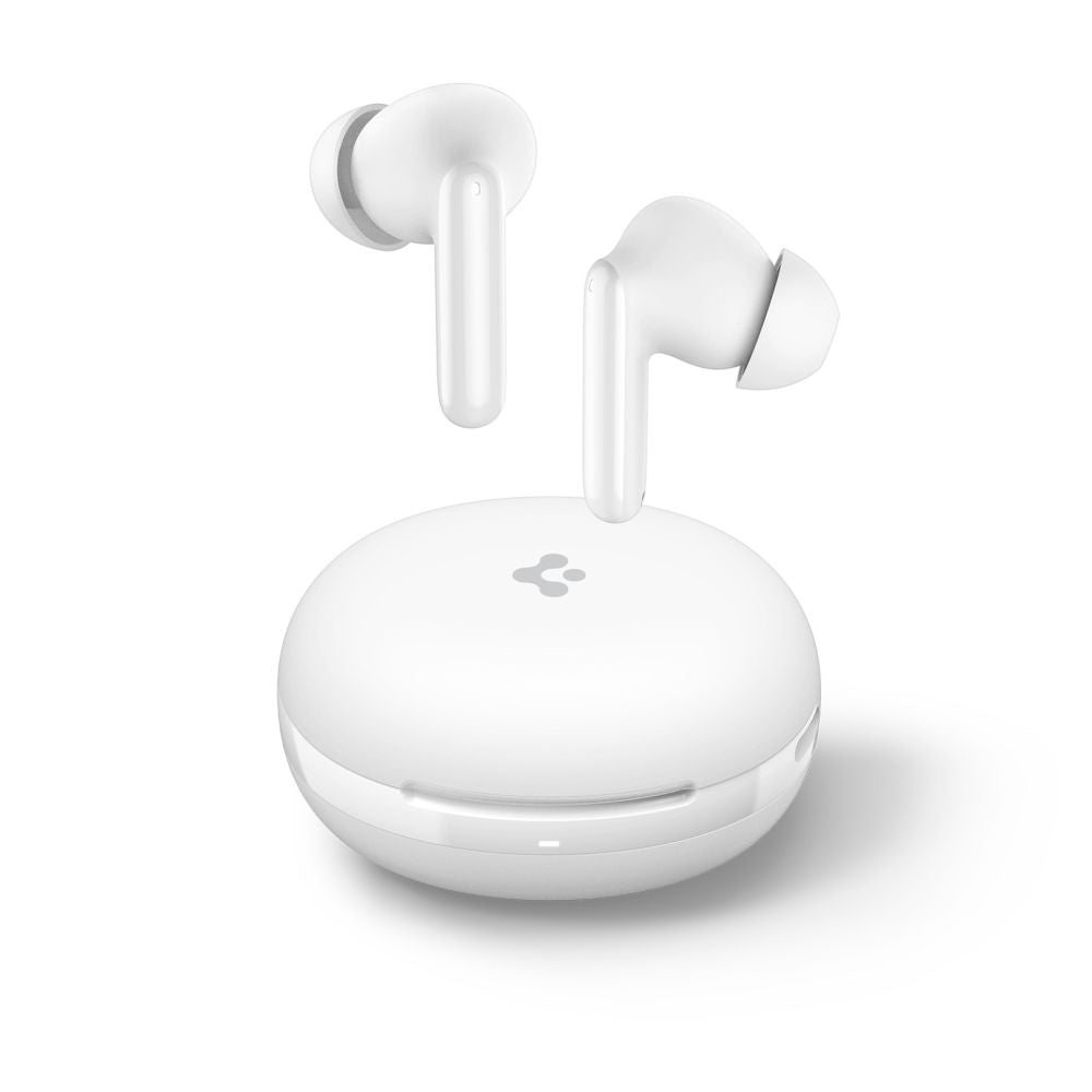 Handsfree Bluetooth Spigen SA2400, TWS, ANC, Bianco ASD07962