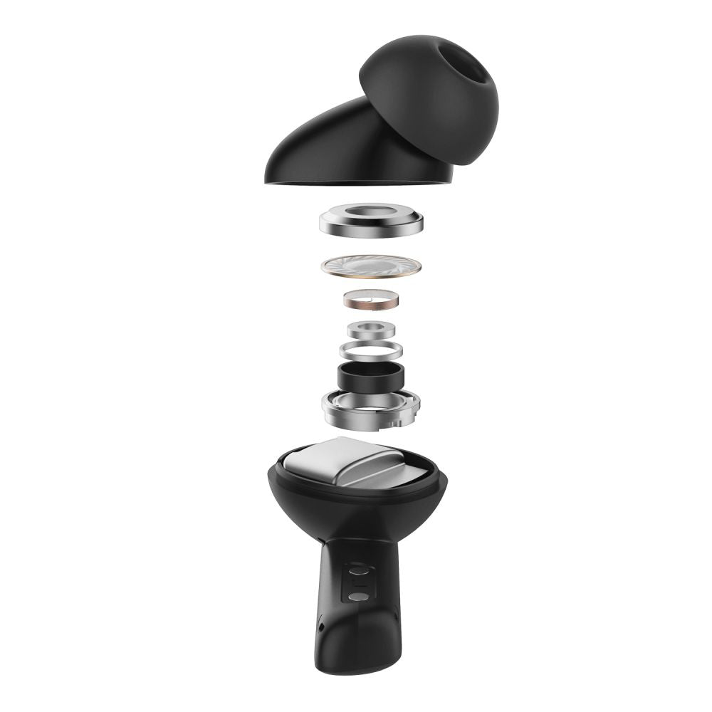 Auricolare Bluetooth Spigen SA2402, TWS, ANC, Nero