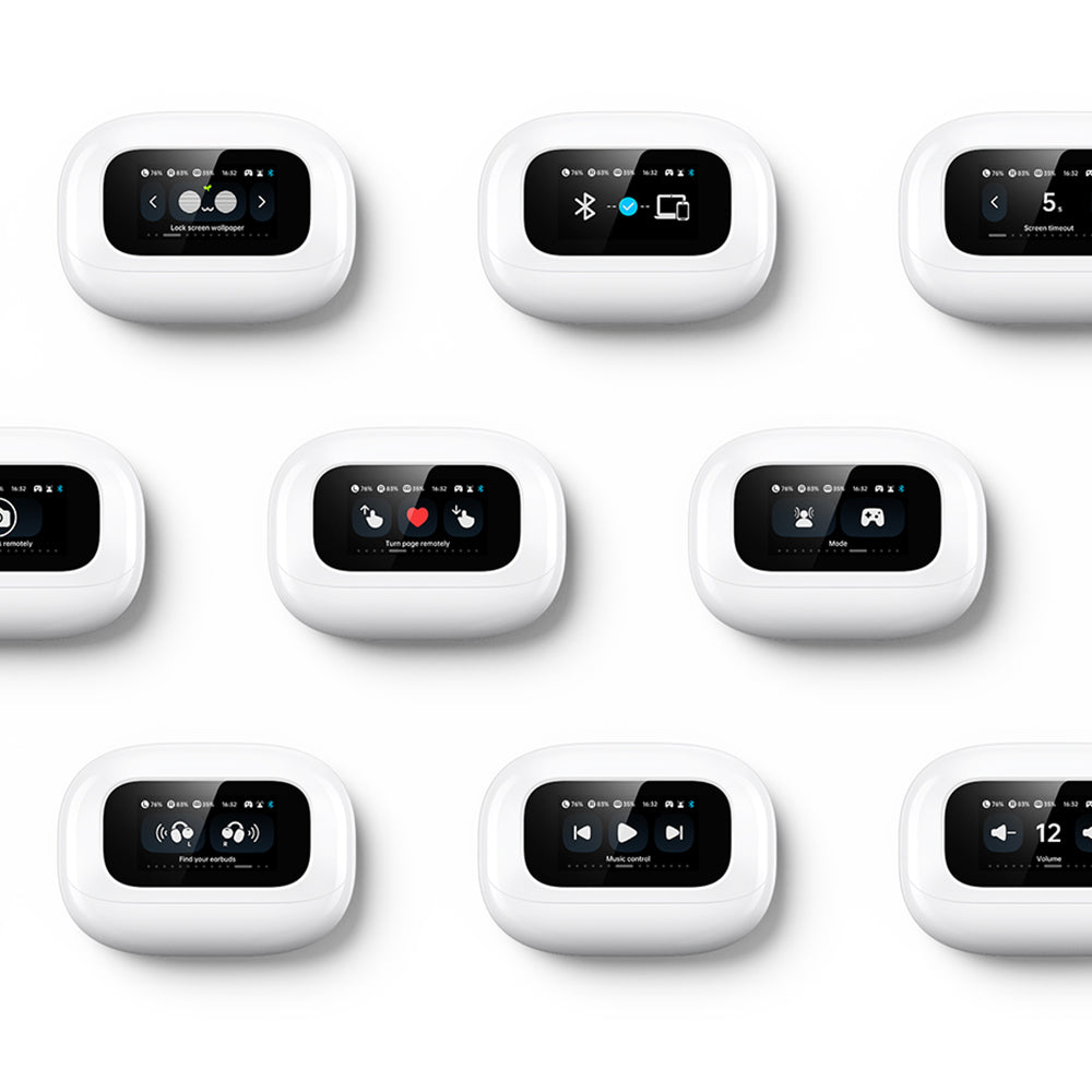 Auricolare Bluetooth UGREEN S6 ClipBuds Magic WS208, TWS, Bianco