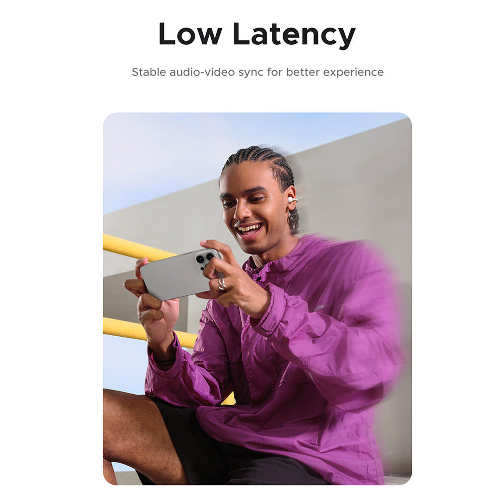 Auricolare Bluetooth UGREEN S6 ClipBuds Magic WS208, TWS, Bianco