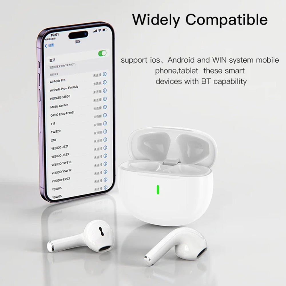 Auricolare Bluetooth Yesido TWS18, TWS, Bianco