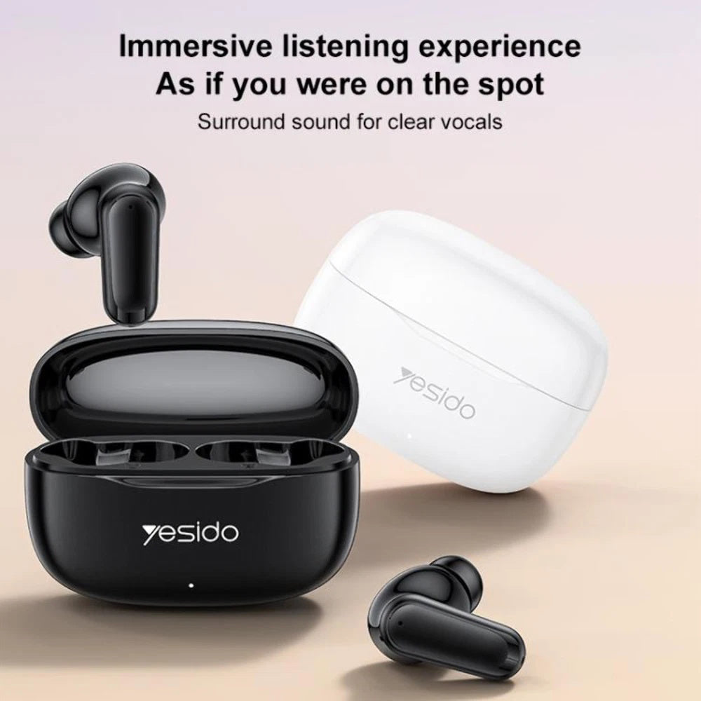 Auricolare Bluetooth Yesido TWS38, TWS, Nero