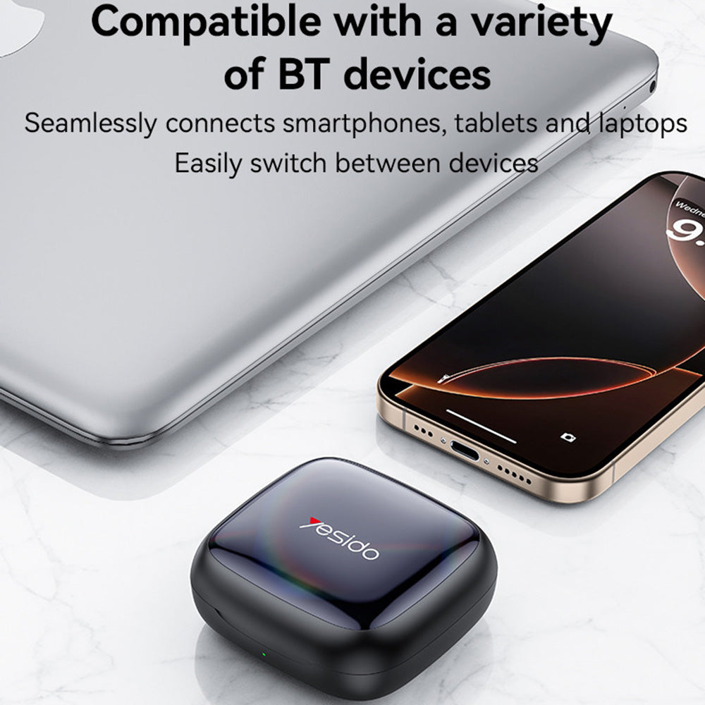 Auricolare Bluetooth Yesido YSP24, TWS, Nero