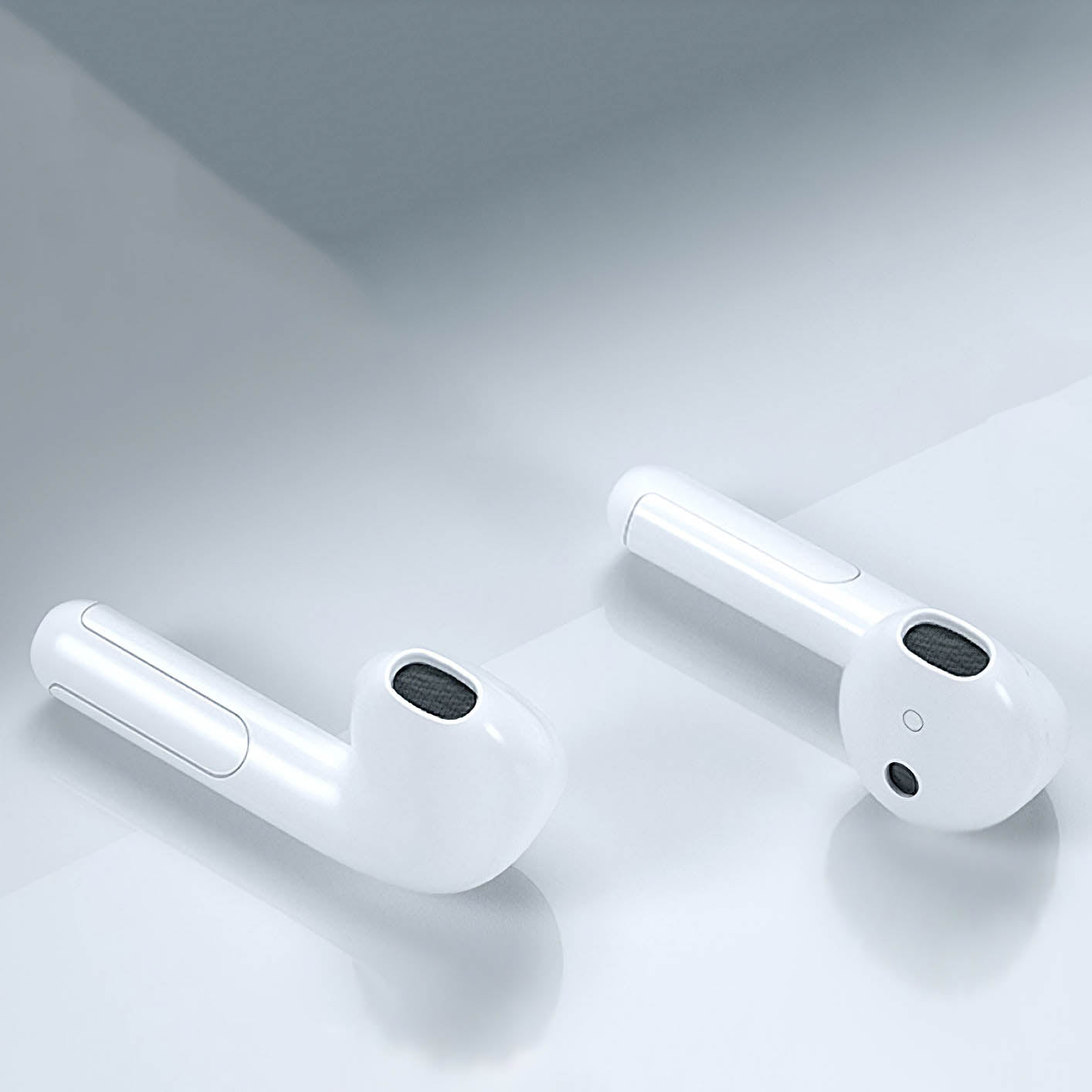 Auricolare Bluetooth Rock Space EB100, TWS, Bianco