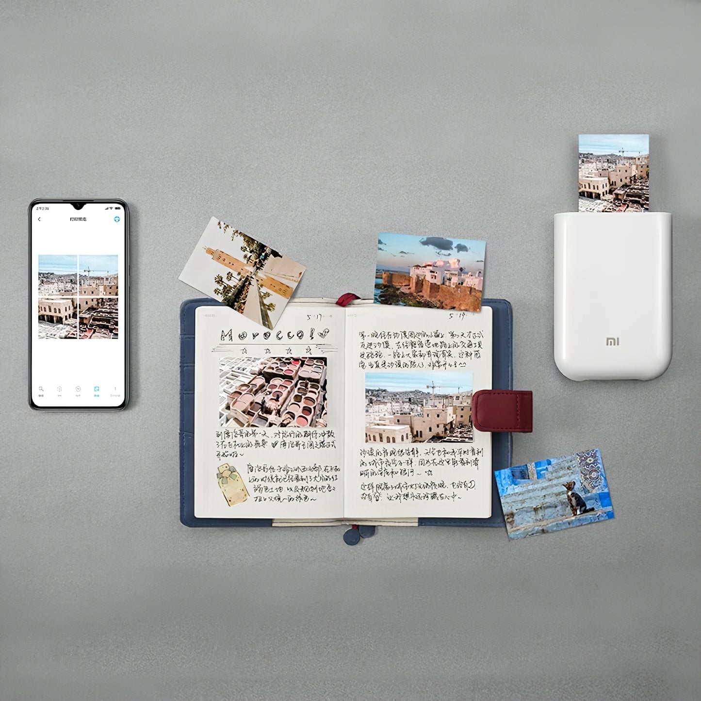 Carta Fotografica Xiaomi Zink per Mi Portable Photo Printer, Set 20 pezzi TEJ4019GL