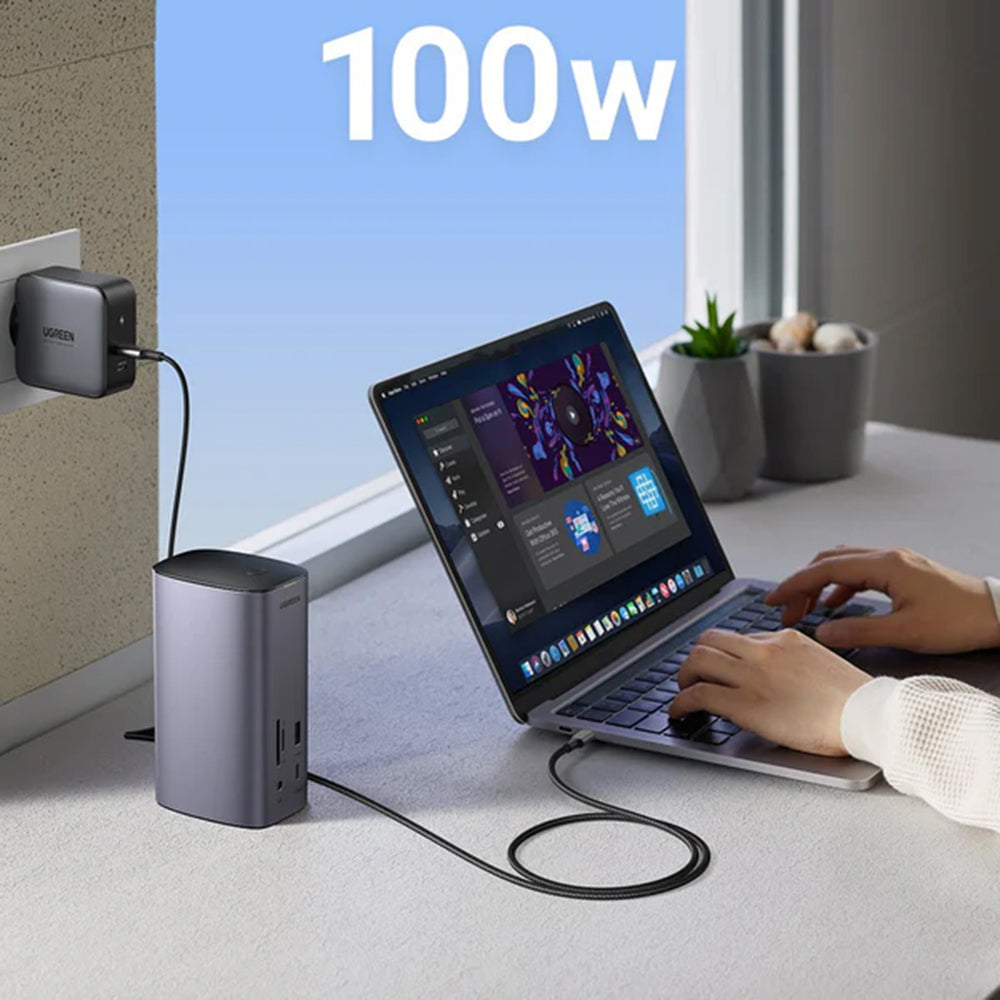 Hub Multifunzionale UGREEN Pro CM555, 13in1, Grigio