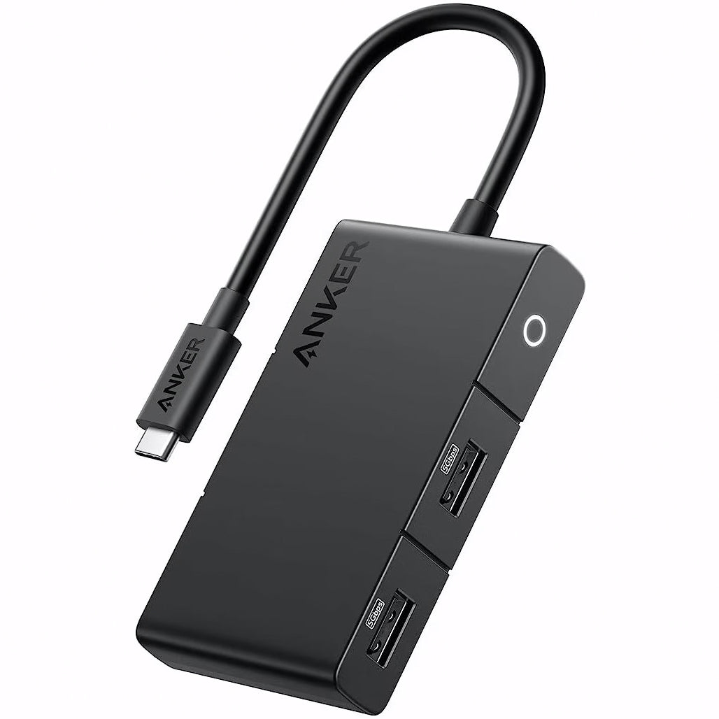 Hub USB-C Anker 332, 2 x USB-A - 2 x USB-C - 1 x HDMI, Nero A8356G11