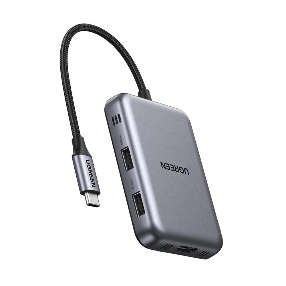 Hub USB-C UGREEN CM896 (65759), 7in1, Grigio