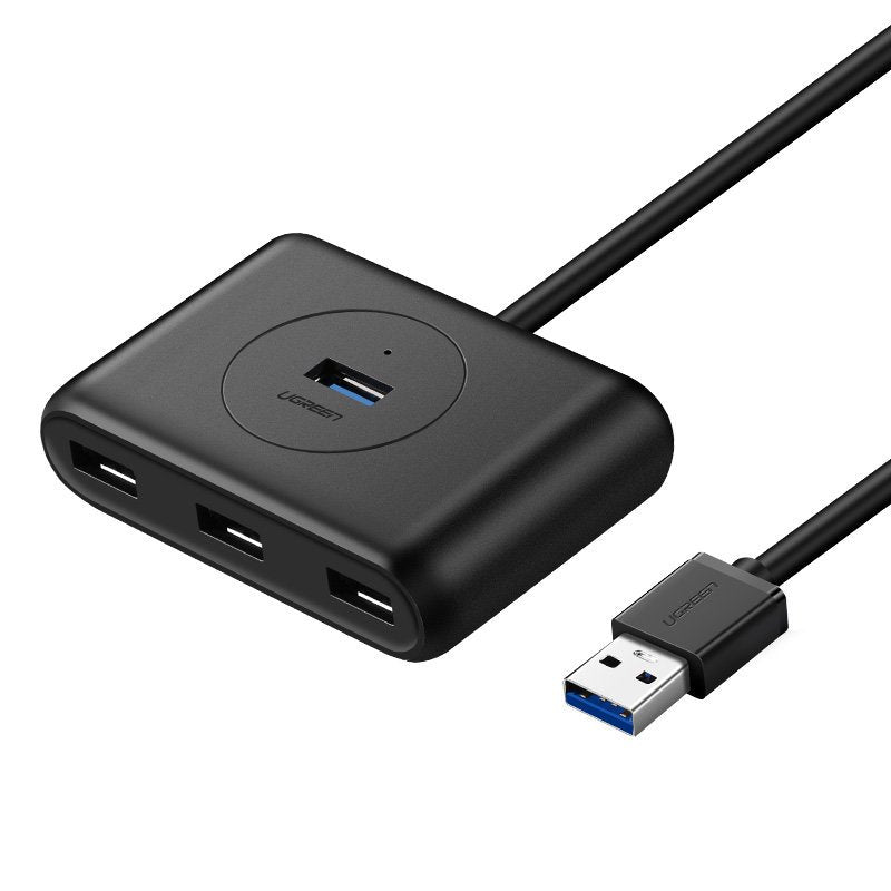 Hub USB UGREEN CR113, 4 x USB-A 3.0, 1m, Nero