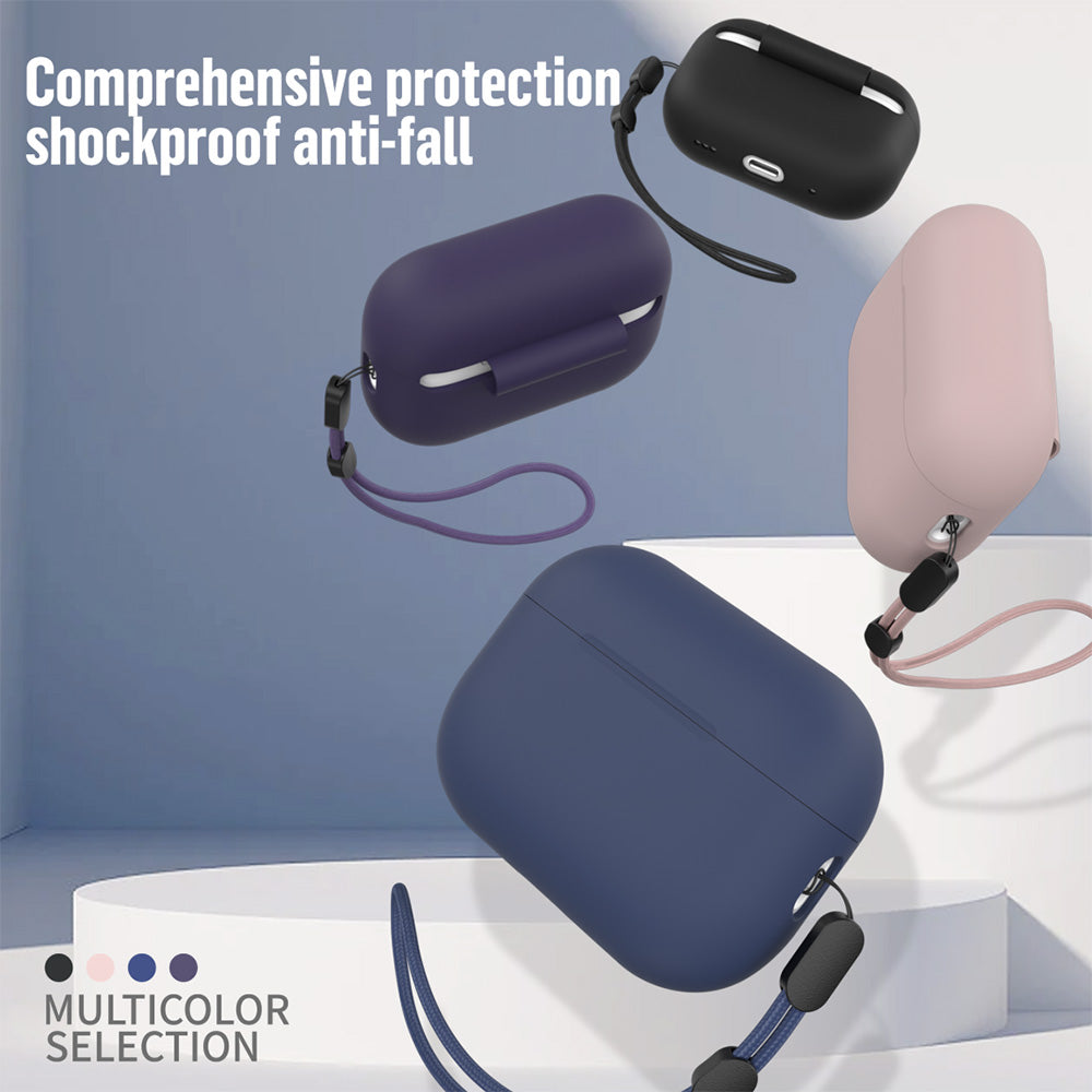 Custodia Blueo Liquid per Apple AirPods Pro 2, Blu Navy