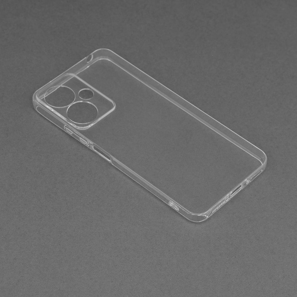 Custodia con Protezione per Fotocamera per Xiaomi Redmi 13C 5G, Techsuit, Chiara, Trasparente