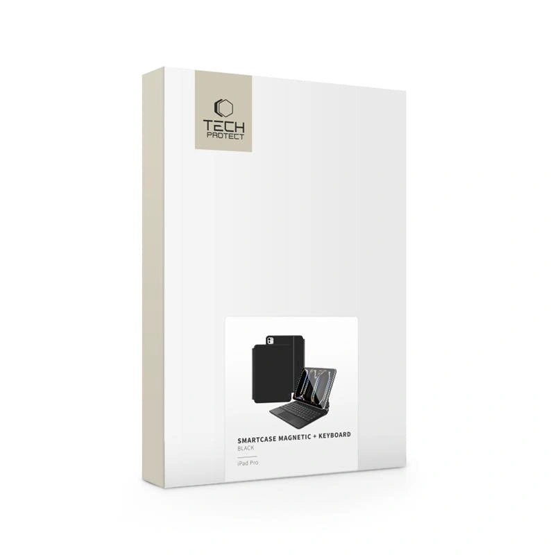 Custodia con Tastiera per Apple iPad Pro 13 (2025) / (2024), Tech-Protect, SmartCase Magnetica, Nera
