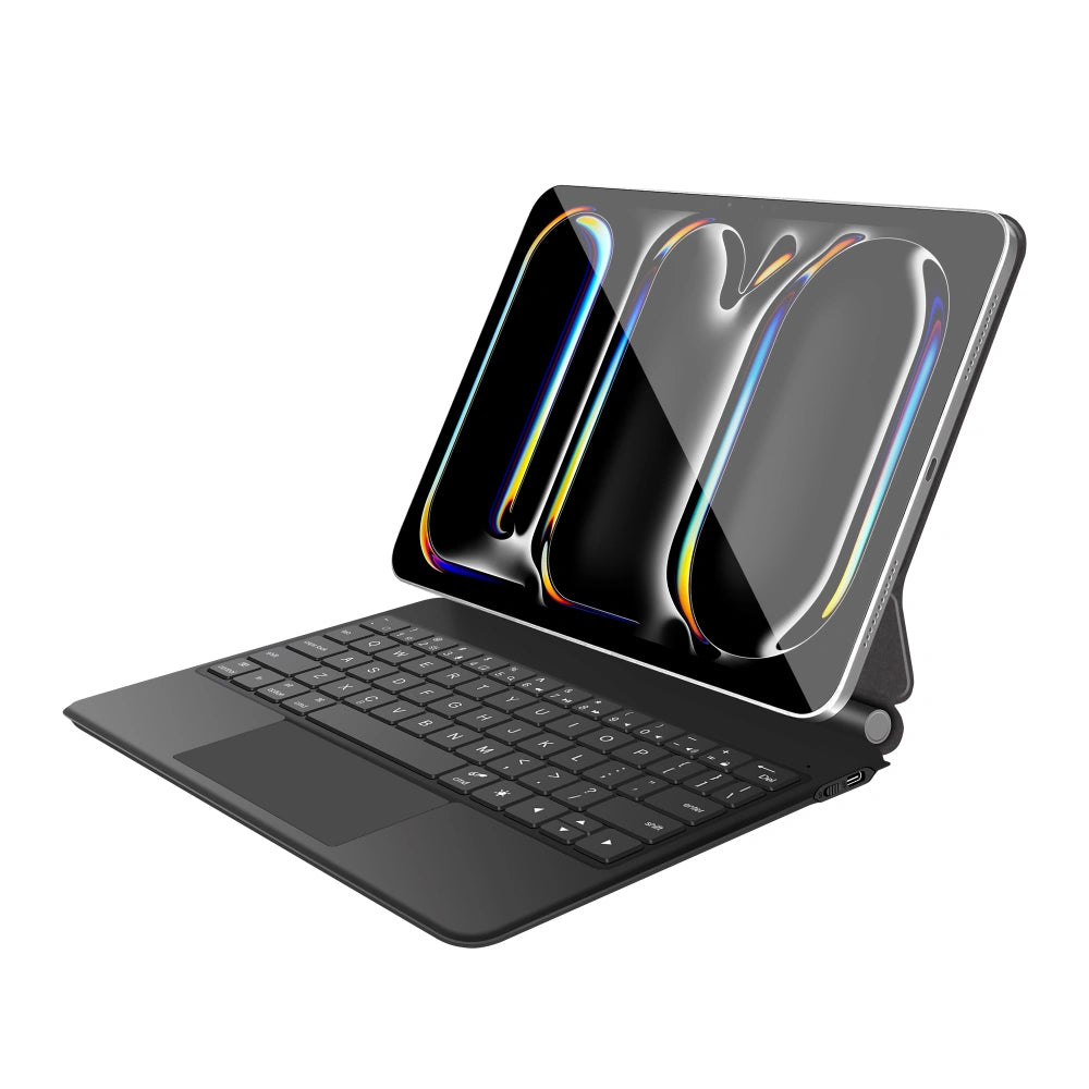 Custodia con Tastiera per Apple iPad Pro 13 (2025) / (2024), Tech-Protect, SmartCase Magnetica, Nera