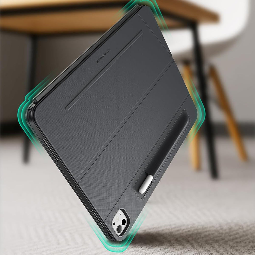 Custodia con Tastiera per Apple iPad Air 13 (2026) / Air 13 (2025) / Air 13 (2024), ESR, Shift, Grigio